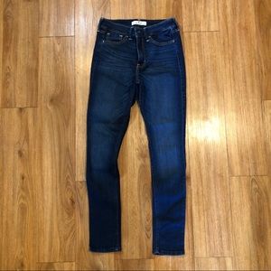 Hollister dark wash skinny jeans sz 26 x 29 #p2